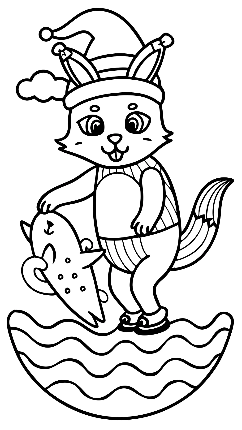 funny animal coloring pages